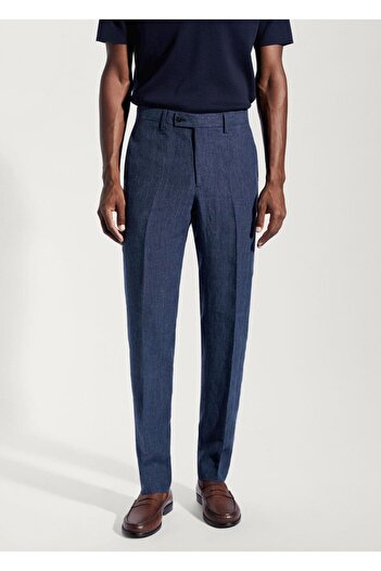 MANGO Man 100% linen pants