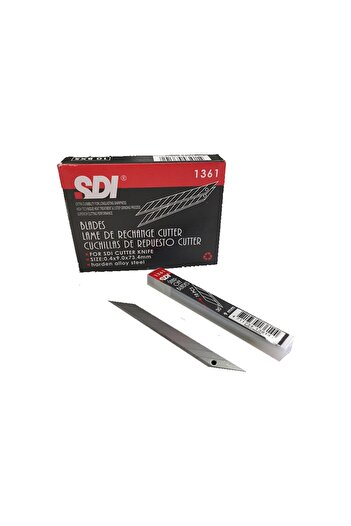 ipekbazaar Sdi 30" Eğimli maket Bıçağı Yedek Uç 9 Mm 10 Adet