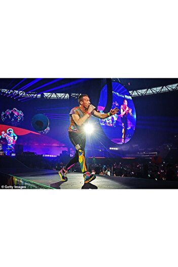 Hello Stranger Renkli Coldplay Chris Martin Pantolon