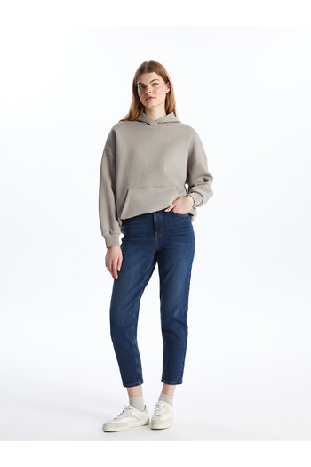 LC Waikiki Γυναικείο Jean Παντελόνι - Mom Fit