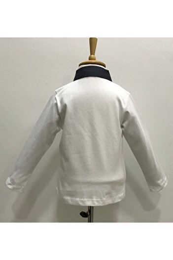 Çikoby ERKEK BEBEK JEAN YAKALI DÜĞMELİ T-SHIRT