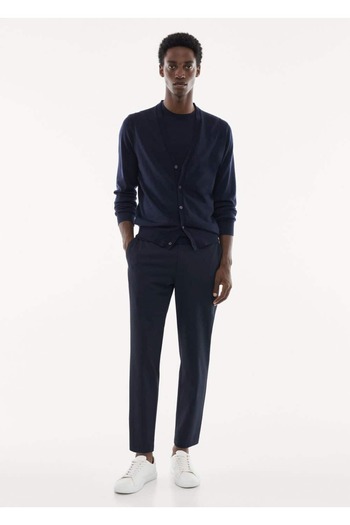 MANGO Man 100% merino wool vest
