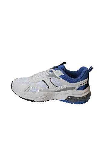 Kinetix KİNETİX Ekek Beyaz X-Soft Yumuşak Havalı Taban Fileli Bağcıklı Sneaker Spor Ayakkabı
