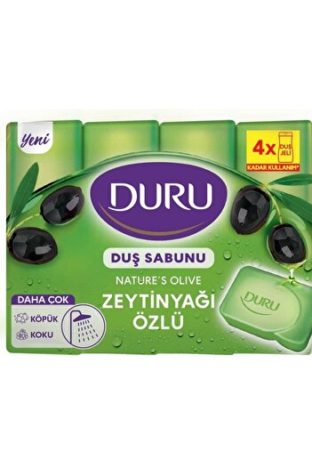 Duru Natural Olive Olive Oil Shower Soap 4X150 G
