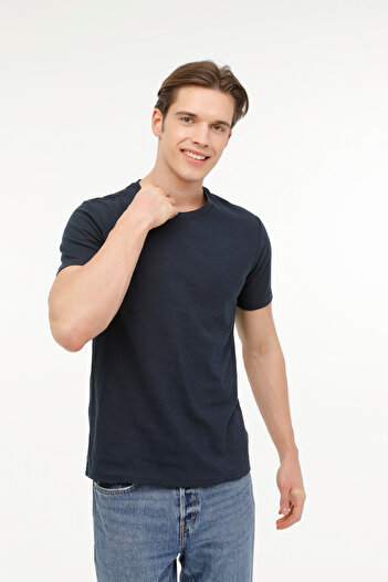 Kinetix Mb 11Bs101 4Fx Navy Blue Men's Short Sleeve T-Shirt