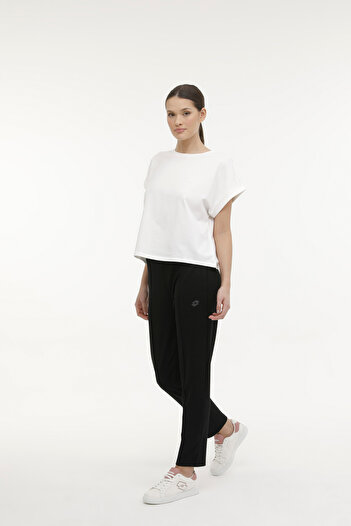 Lotto W-MARGERET TRACK PANT 4FX Siyah Kadın Eşofman Altı