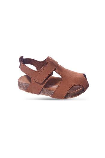Sanbe 511 Z 2001 26-30 Men's Leather Sandals Cinnamon