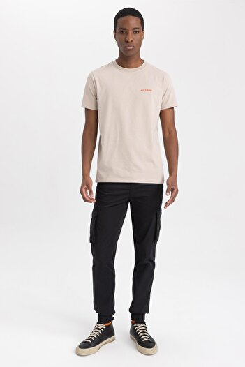 DeFacto Kalhoty Slim Cargo Jogger Cargo Pocket Z6555az23sp