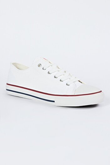 WRANGLER White Men's Textile Sneakers - W231s16012