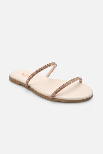 Yaya by Hotiç Beige Women's Slippers 01TEY269810A310