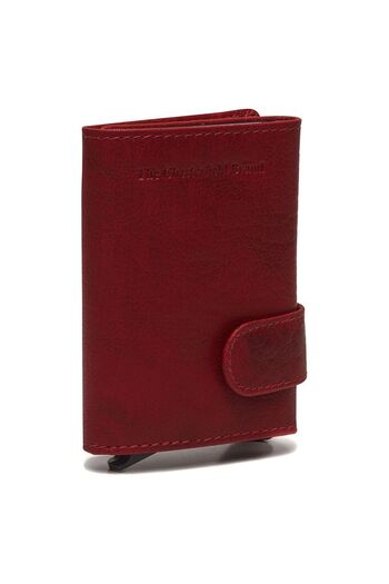 The Chesterfield Brand Antique Buff Credit card case RFID protection Leather 7 cm