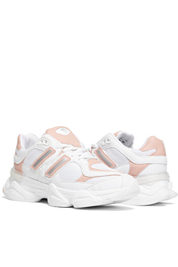 Tonny Black Παπούτσια Unisex White Powder Comfortable Fit Senaker