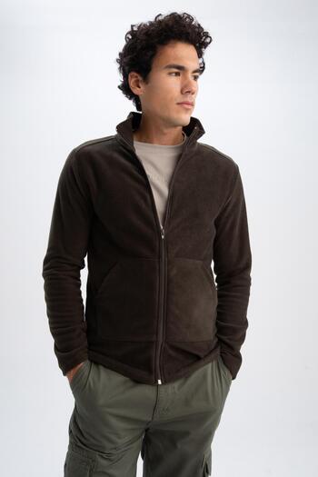 DeFacto Regular Fit Polar Dik Yaka Sweatshirt Z9651az22au