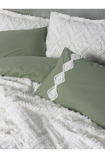 Cotton Box Limi Double Bed Cover Duvet Cover Set Luke Cream