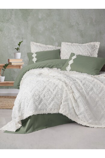 Cotton Box Limi Double Bed Cover Duvet Cover Set Luke Cream
