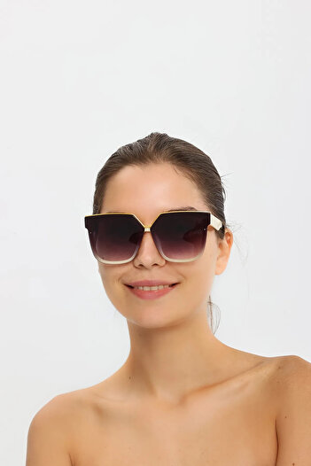 Nilu Moda OVERSIZE WOMEN'S SUNGLASSES