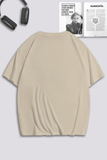 darkopia Unisex Cedric και Chen Εκτυπωμένο Σετ Τ-shirt Μαζικής Σχέδια Γαϊτή Παρτενέρ 2 τεμαχίων