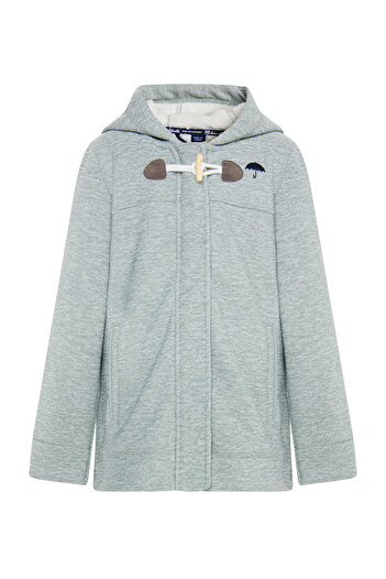 Schmuddelwedda Strickfleecedufflecoat für Mädchen