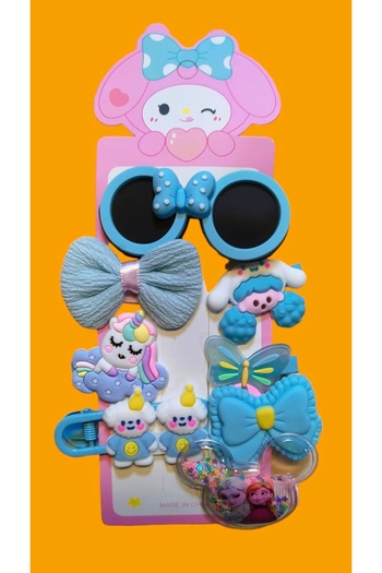MONİCATİME SET CATARAME PENTRU COPII 9 BUC. CU CLIP