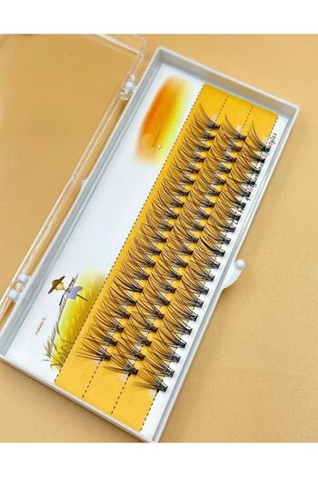 SEBURAM COLLECTION Tekli İpek Naturel 60 Adet 20D Demet 10-12 mm Takma Kirpik