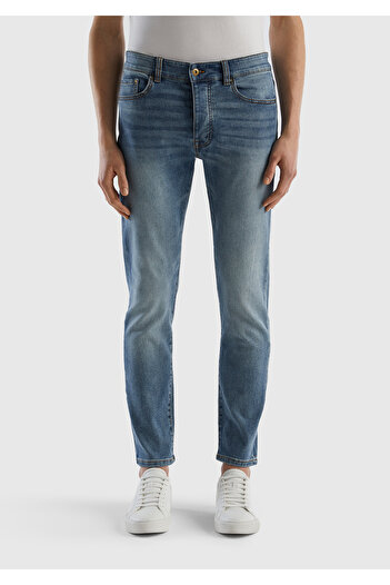 United Colors of Benetton Men's Slim Fit Jean Trousers