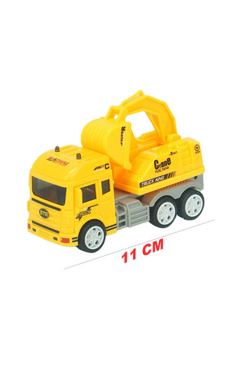 Toyaş Frictional 1:32 Truck Work Vehicles Toys Bucket Engineering Vehicle 11cm