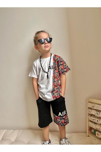 CANDA Air Short Sleeve Shorts Summer Suit