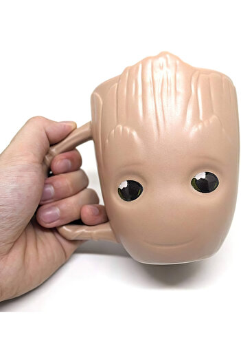 FG KONNİCHİWA GROOT GALAXIN PROTECTORS 3D MUG CUP PORCELAIN GIFT