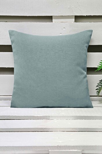 Melodie Husa de perna din in Baby Blue 45x45 Cm