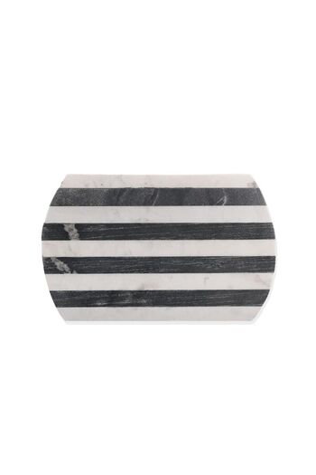 The Mia SNM0267 Zebra Marble Presentation 37x24 Cm