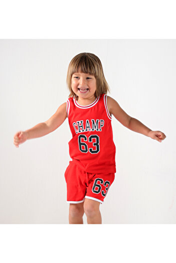 AIKO Red Boy's Under-Upper Set CP20