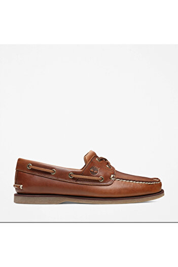 Timberland Men's Classic Brown Leather Boat Shoes