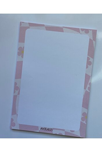 Hara Company A5 Size Notepad with Sweet Flower Pattern