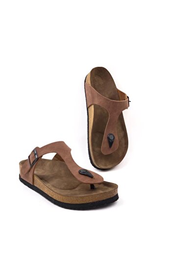 bescobel Γυναικείες Mlvx - Σαγιονάρες Lemm Tan Orthopedic Slippers BLSM