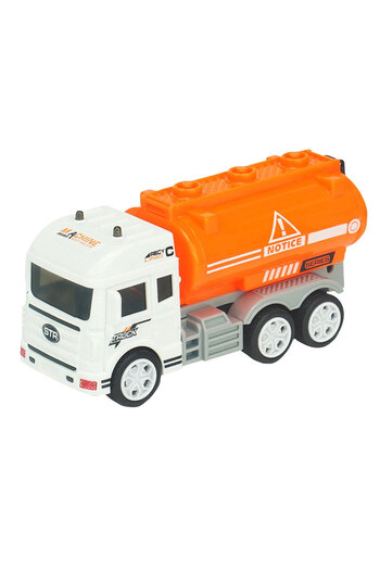 Toyaş Frictional 1:32 Truck Work Vehicles Toys Truck with Tanker 12 cm