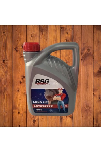 BSG Antifiriz 3 Litre Kırmızı Organik -56C