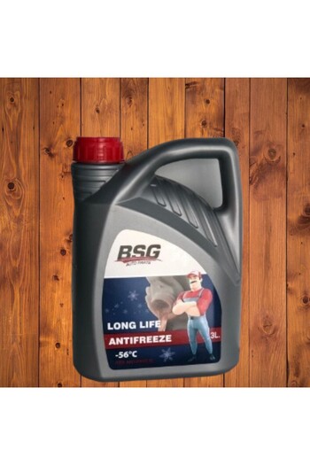 BSG Antifiriz 3 Litre Kırmızı Organik -56C