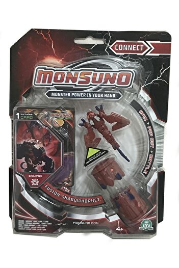 MONSUNO Original Monsuno Fusion Shadowhornet Figure 1 Figure 1 Card 1 Launcher Together