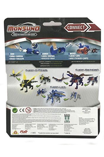 MONSUNO Original Monsuno Fusion Shadowhornet Figure 1 Figure 1 Card 1 Launcher Together