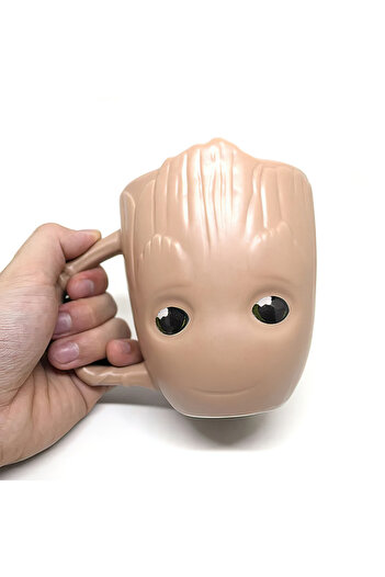 FG KONNİCHİWA GROOT GALAXIN PROTECTORS 3D MUG CUP PORCELAIN GIFT