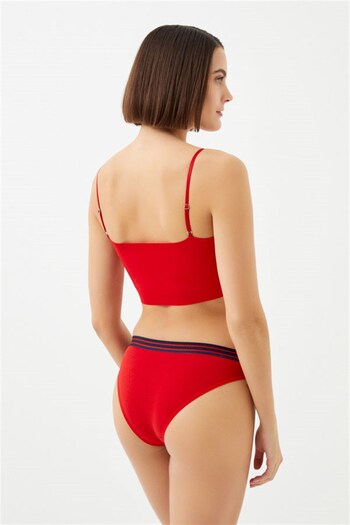 Cottonhill Chiloți de bikini din bumbac sport Basic Pachet 3 - 3