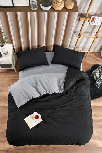INTER Z Single Duvet Cover Set with Fitted Sheet and 1 Pillowcase