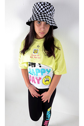 AIKO Colorful Girl Teenage Top and Bottom Set T3