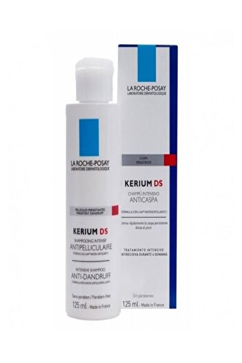 La Roche Posay KERIUM DS - 125 ML Intensive Shampoo - Anti-Dandruff and Anti-Dandruff