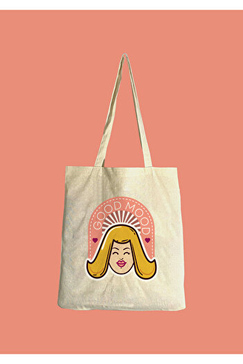 rakkun shop Good Mood печатна подложка за мишка с подложка за китката + чаша с капак + платнена чанта