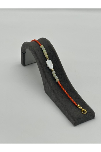 Hobimos Bead Detailed Women's Bracelet