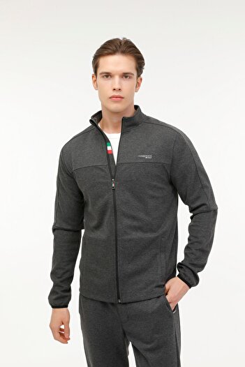 lumberjack Ανδρική αθλητική φόρμα ML AUSTIN 18ITL1023 4FX Grey Top