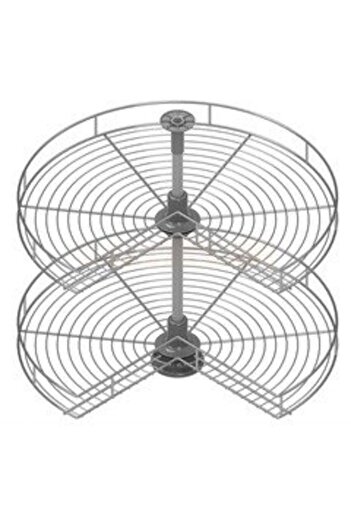 STARAX S-3021 Dolap Içi Köşe 3/4 Döner Sepet Takımı 74 Cm
