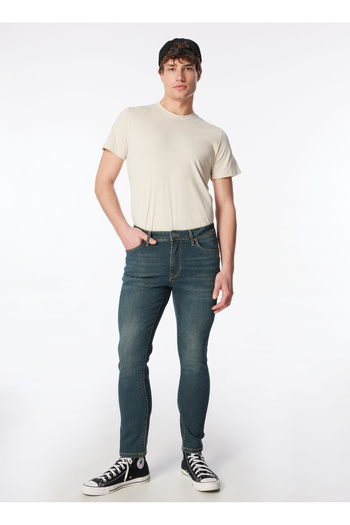 Lee Cooper Regular Waist Slim Fit Men's Denim Trousers 242 LCM121042 JACK OCTOPUS JNB STO