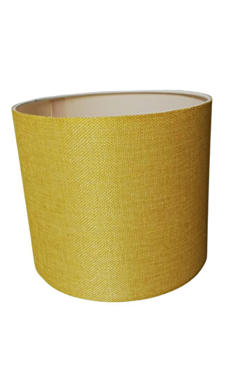 TEKAY AYDINLATMA Small Lamp Shade with 20 cm Width - E 27 Lamp Holder Compatible, Height 16 cm